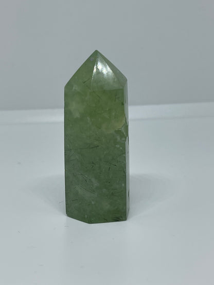Green Prehnite Mini Towers