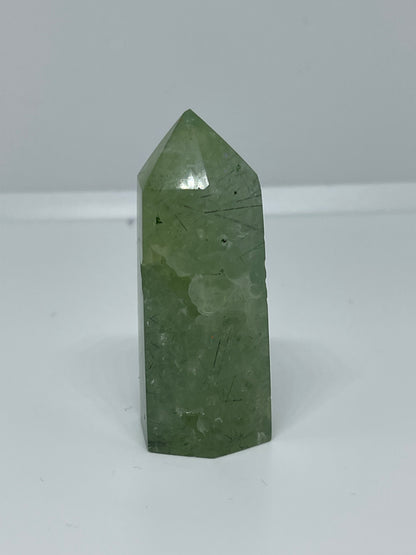 Green Prehnite Mini Towers