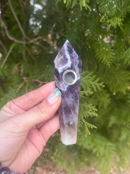 Gemstone pipe