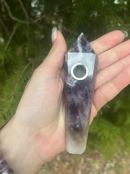 Gemstone pipe