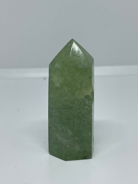 Green Prehnite Mini Towers