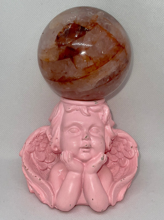 Fire Quartz Sphere (stand not included)