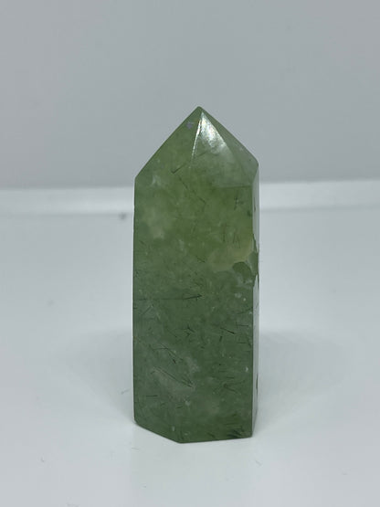 Green Prehnite Mini Towers